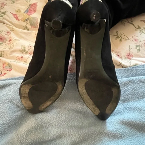 Vintage | Donald J Pliner Elisa3 Suede Elastic Knee Boots!! - Picture 9 of 10